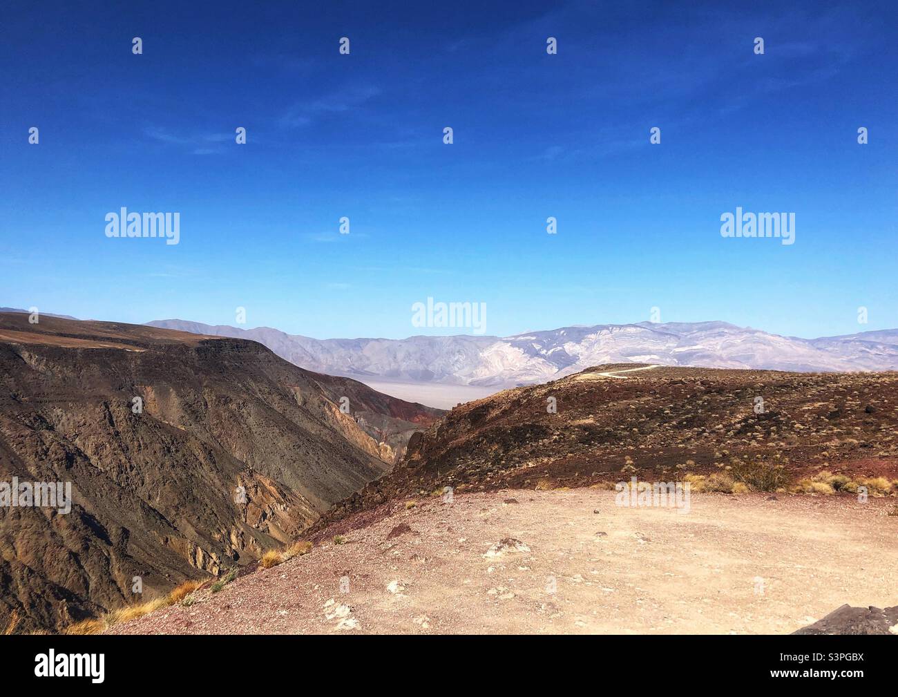 Roadtrip durch den Death Valley National Park Stockfoto
