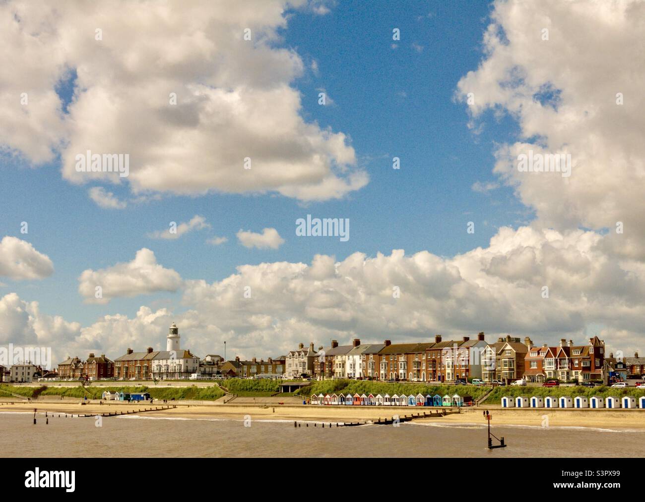 Southwold, Suffolk - Smartphone-aufgenommenes Stockfoto