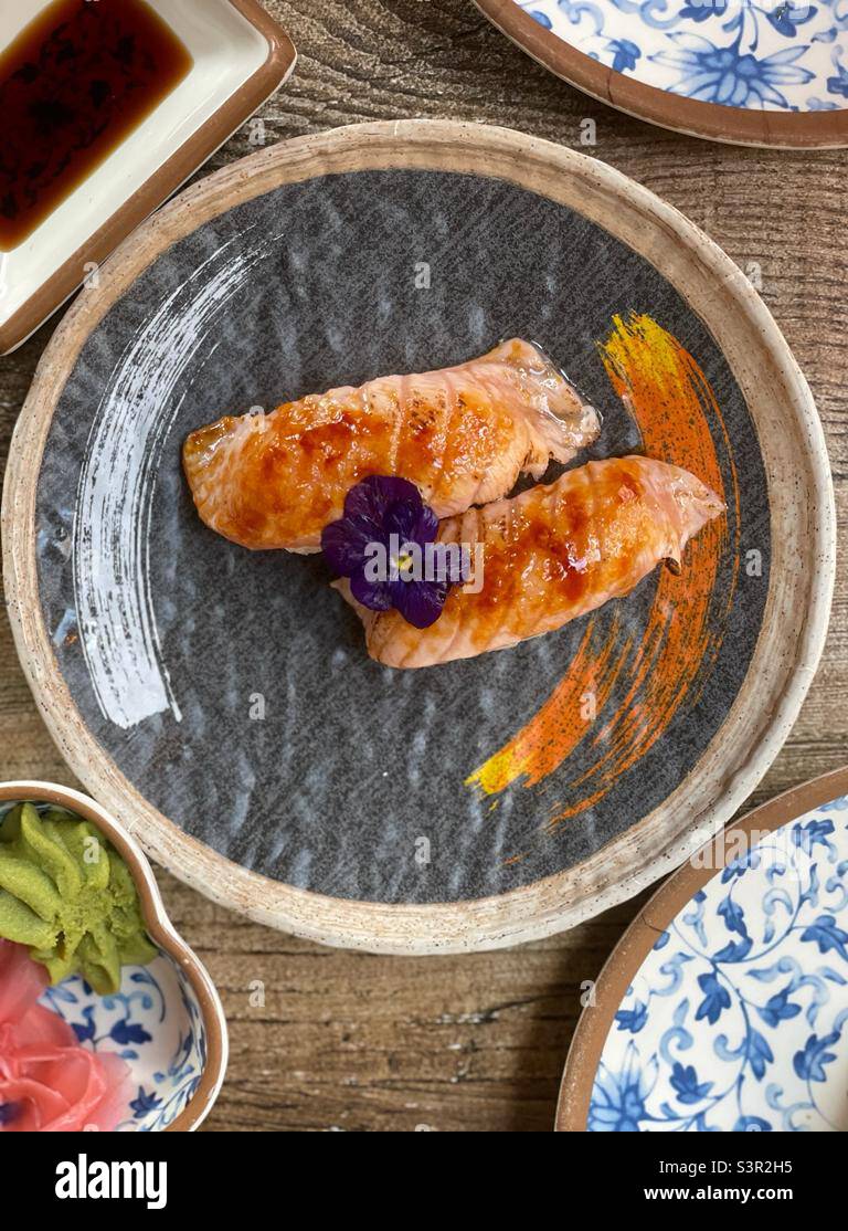Sushi-Design Stockfoto
