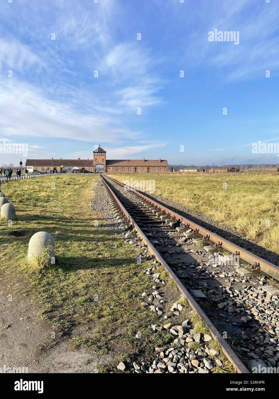 Lager Auschwitz Stockfoto