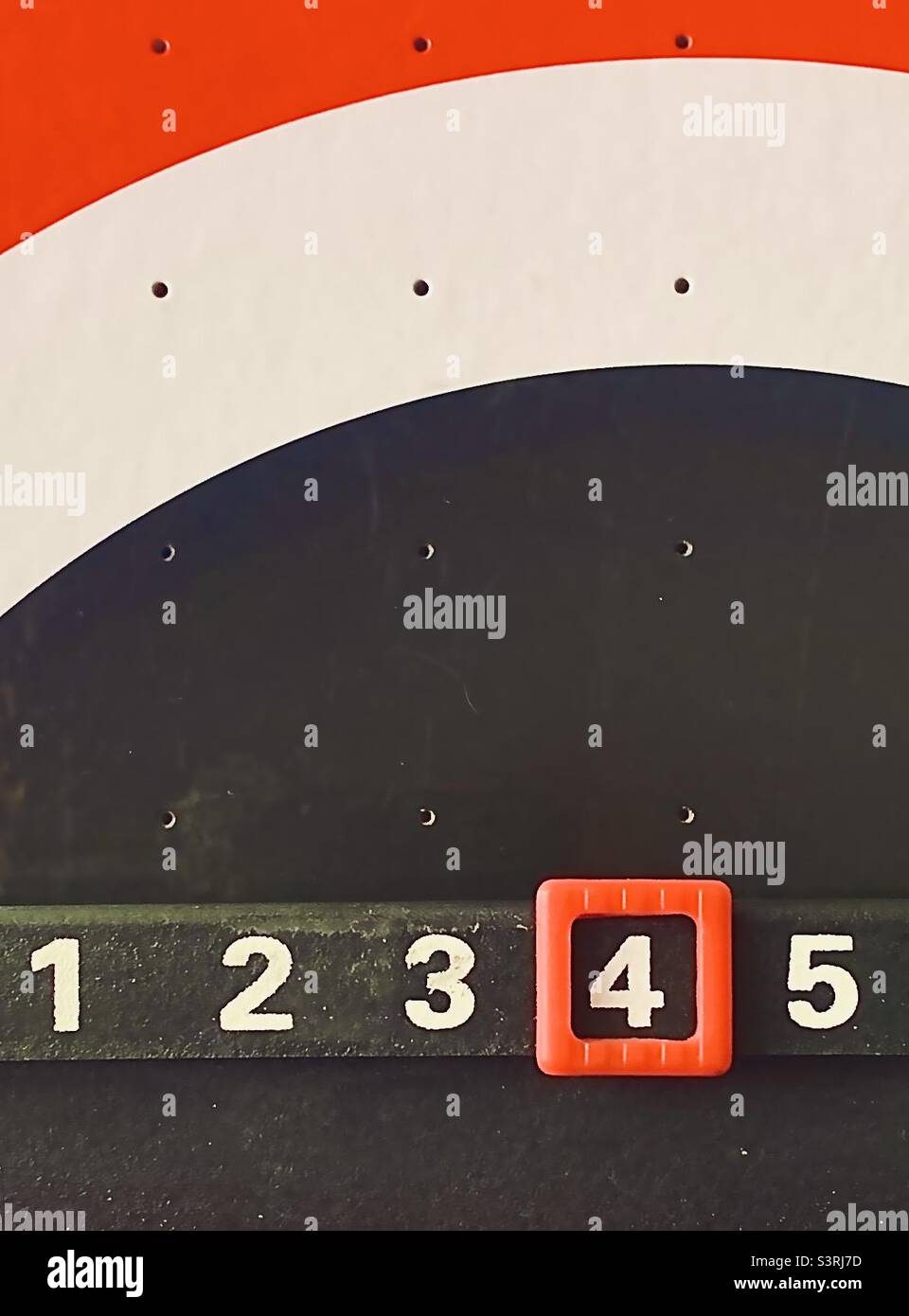 Nummer 4 Stockfoto