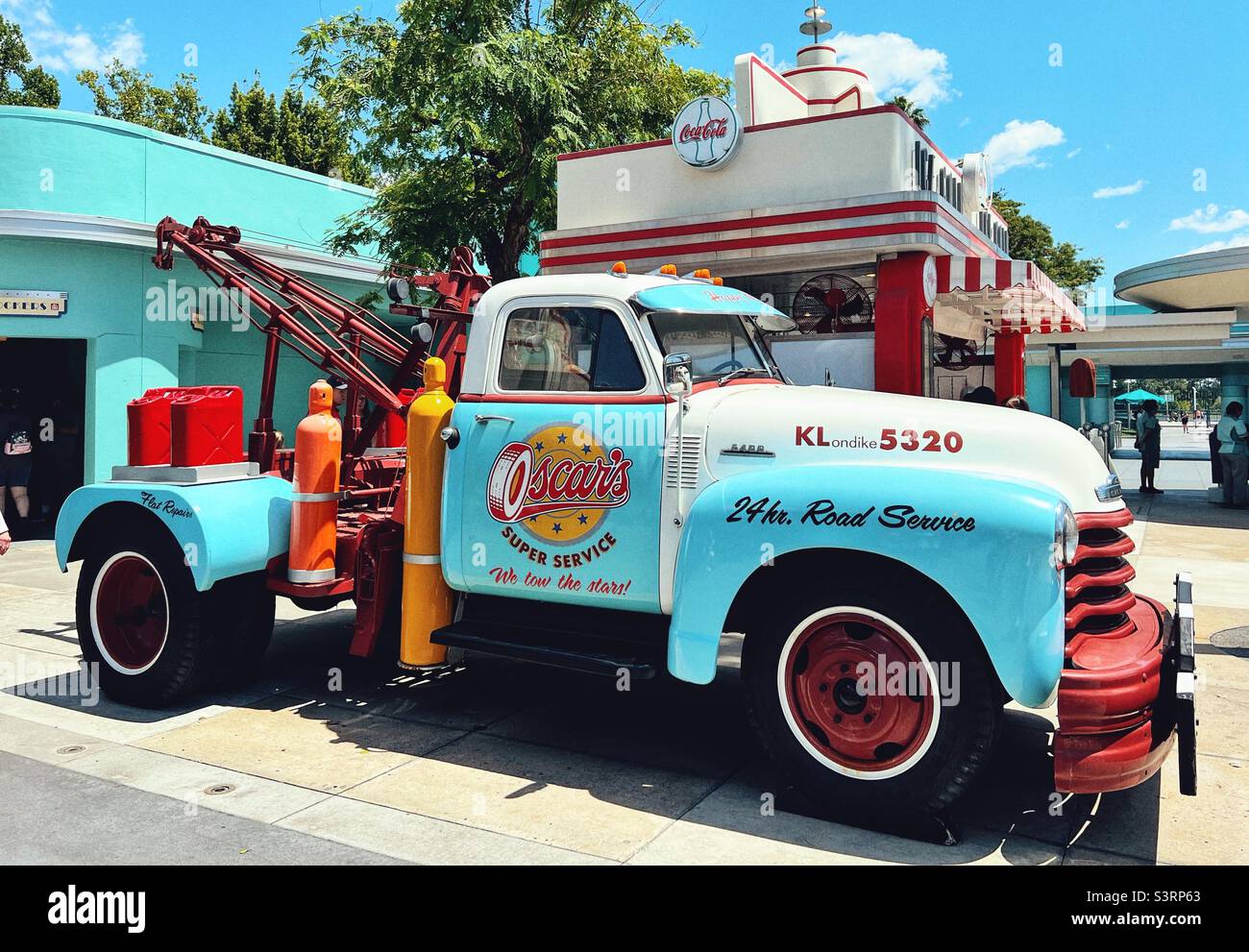 Pick up Truck in den Hollywood Studios Florida Stockfoto