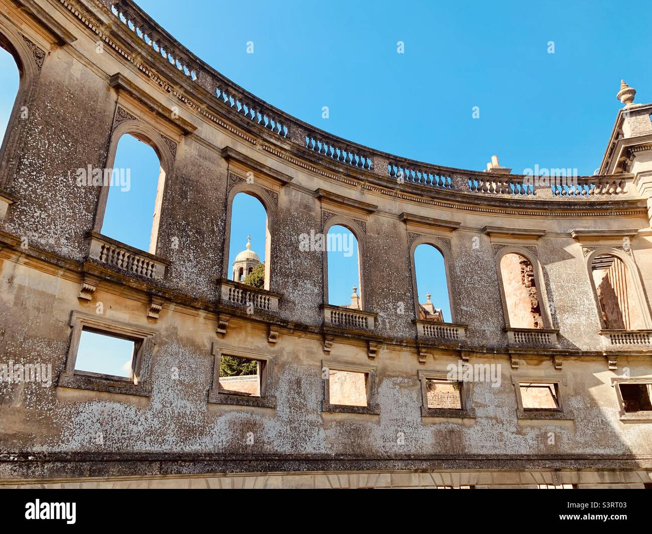 Witley-Fenster - Smartphone-aufgenommenes Stockfoto