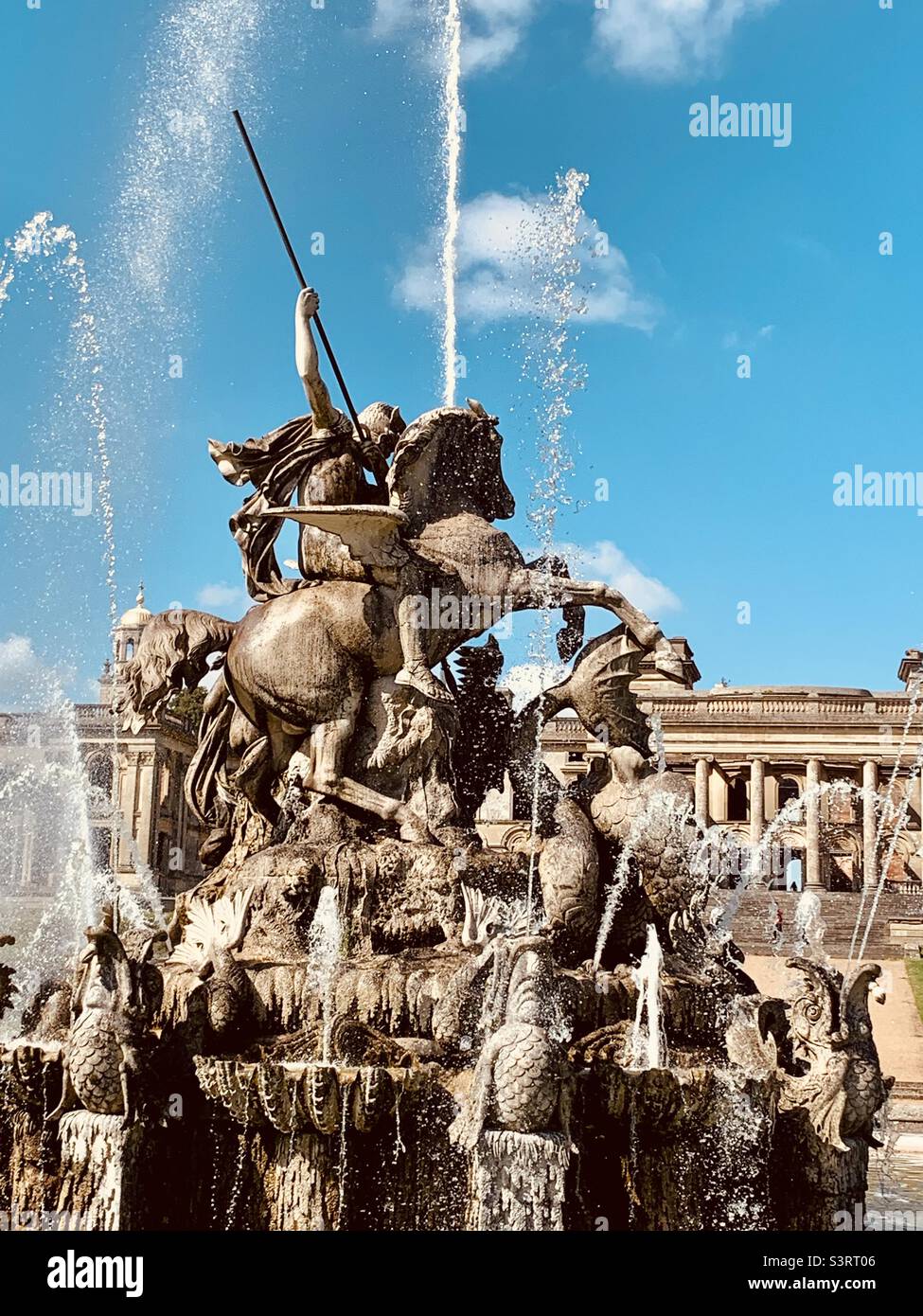 Witley Fountain Stockfoto