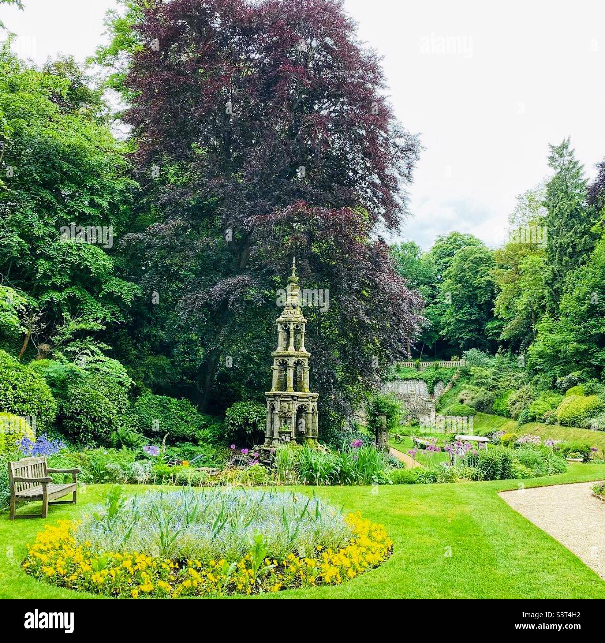 Der Plantation Garden in Norwich, ein restaurierter viktorianischer 