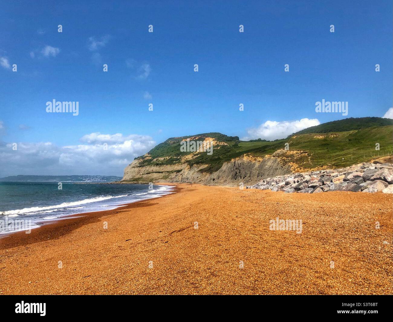 Seatown Beach and Cliffs, Dorset Vereinigtes Königreich Stockfoto