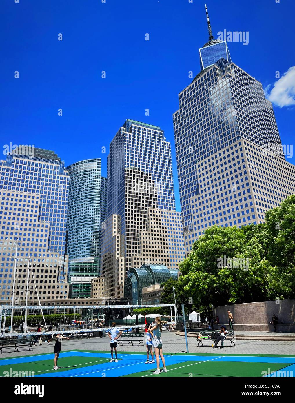 NEW YORK CITY - Smartphone-aufgenommenes Stockfoto