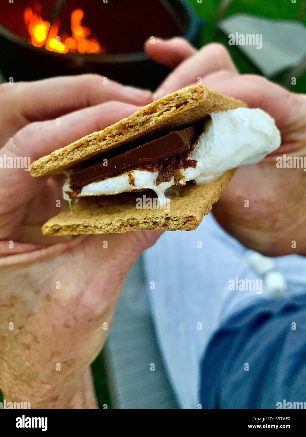S'mores Stockfoto