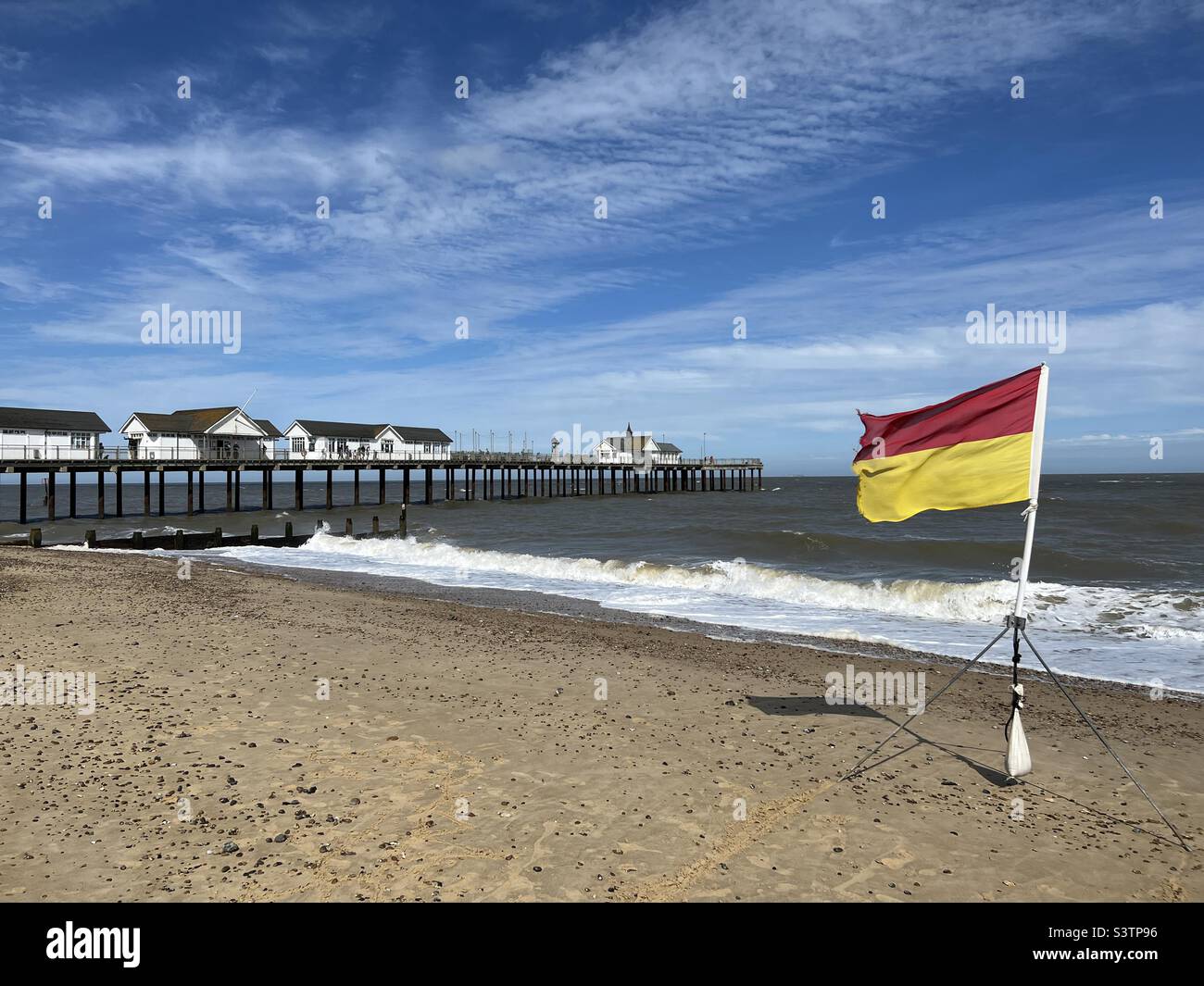 Southwold Pier Stockfoto