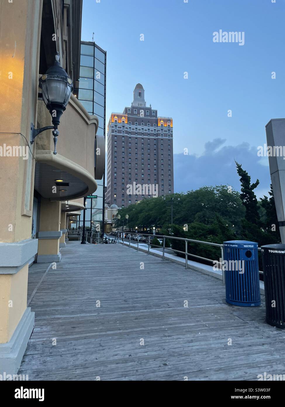 Atlantic City Promenade Stockfoto