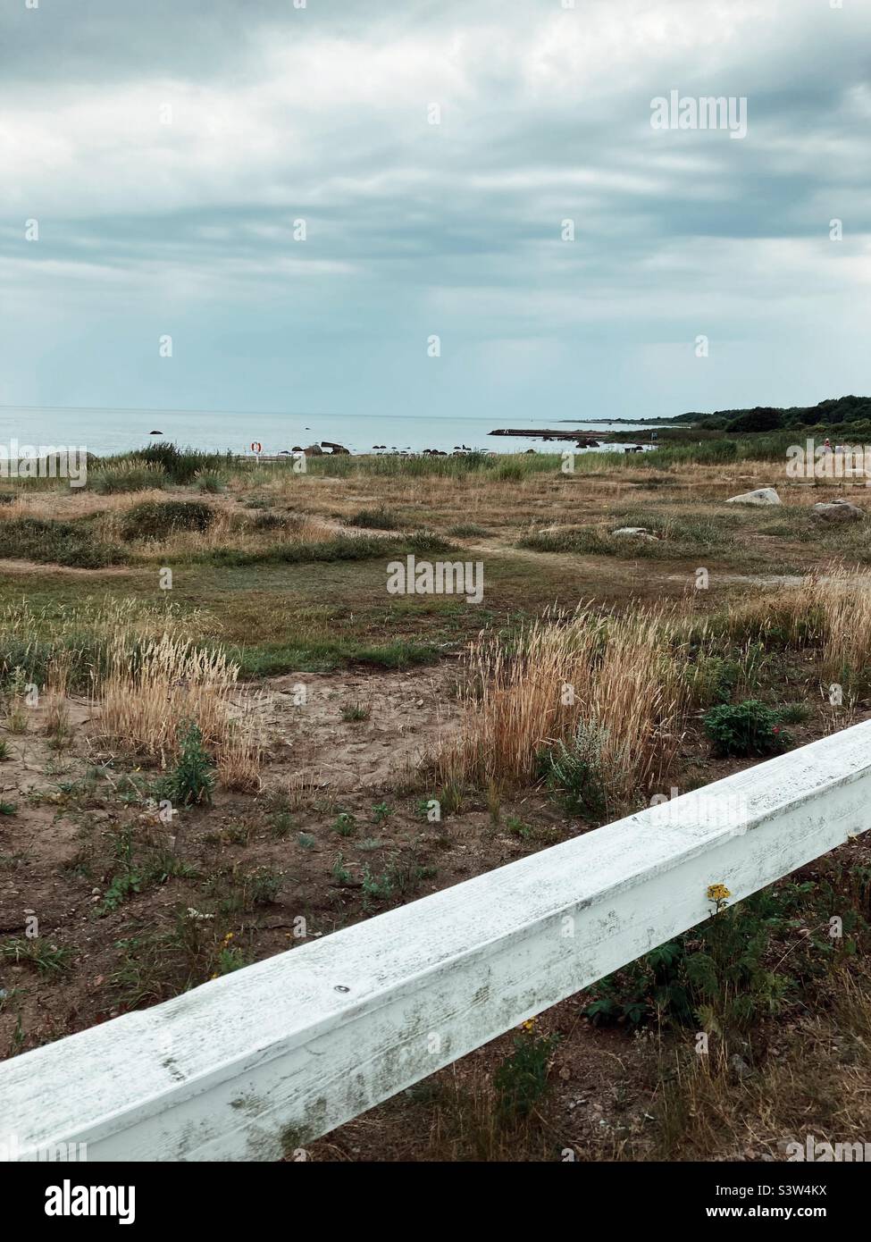 Strand an der Westküste Schwedens Stockfoto