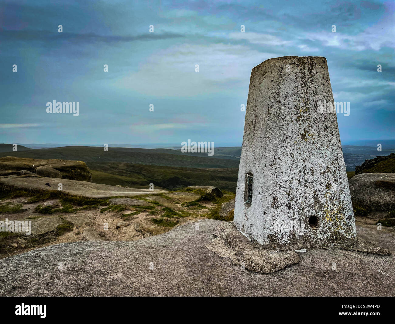 Höhere Regalsteine, Derbyshire Stockfoto