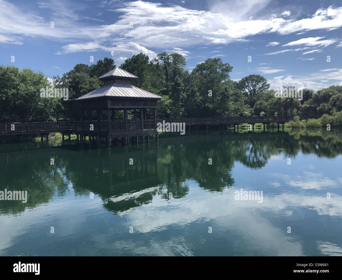 Bird Island Park Ponte Vedra Beach, Florida Stockfoto