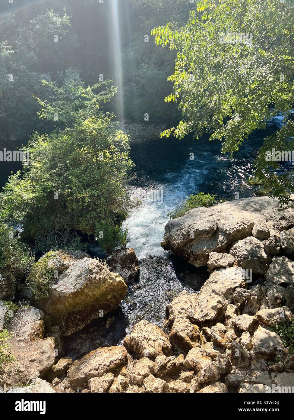 Fontaine de Vacluse Stockfoto