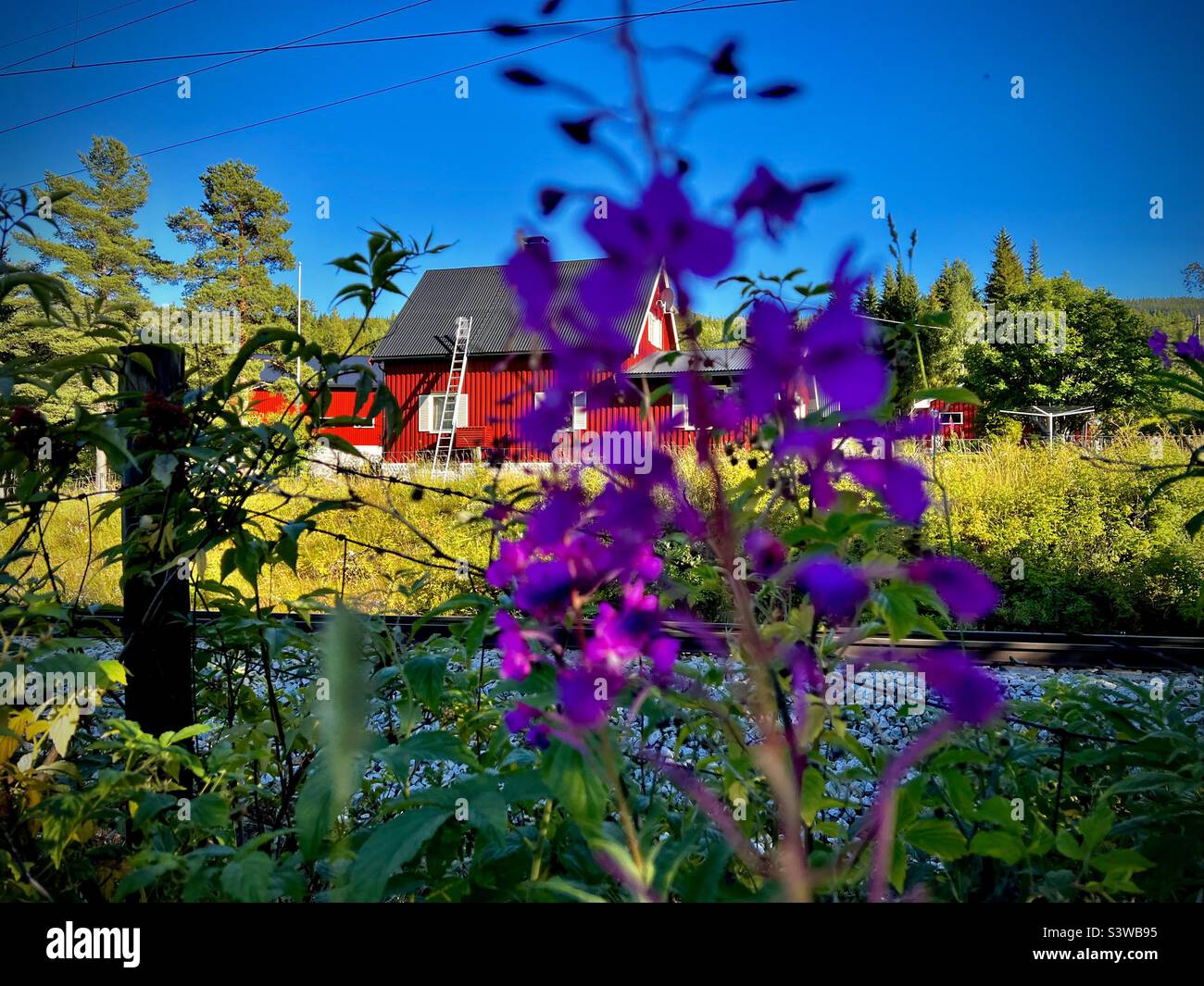 Wunderschönes Norwegen Stockfoto