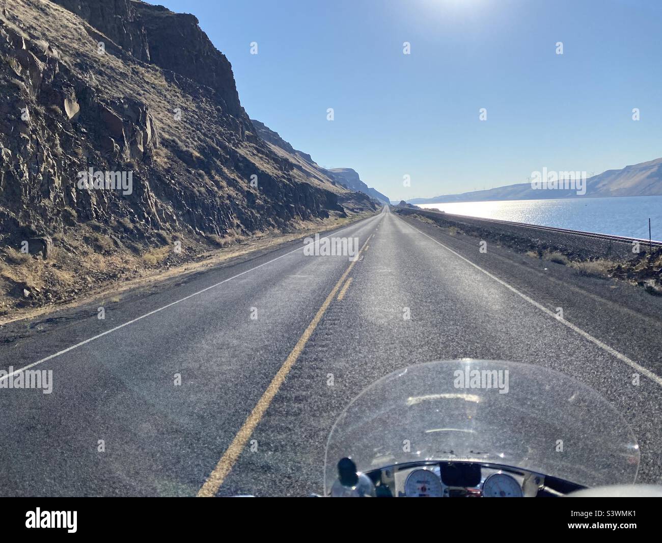 Columbia River Eastern Washington Stockfoto