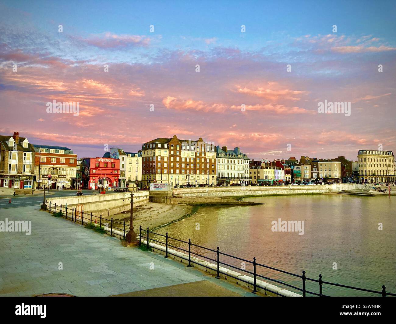 Margate Sea Front Stockfoto