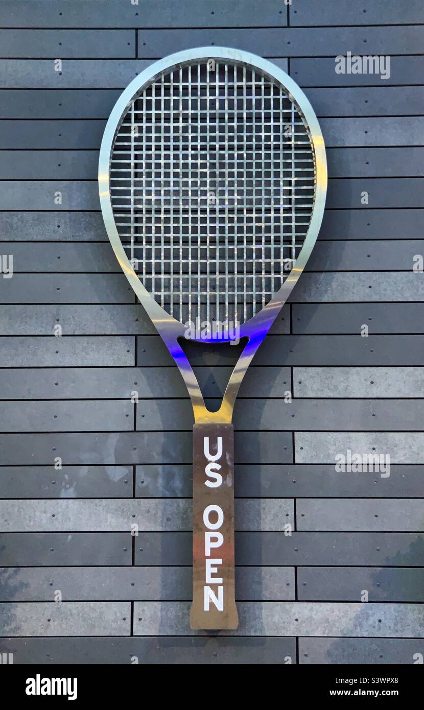Tennisschläger - US-geöffnet 2022 Stockfoto