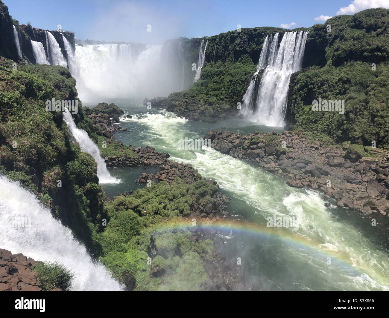 Iguazu Wasserfälle, Brasilien Stockfoto