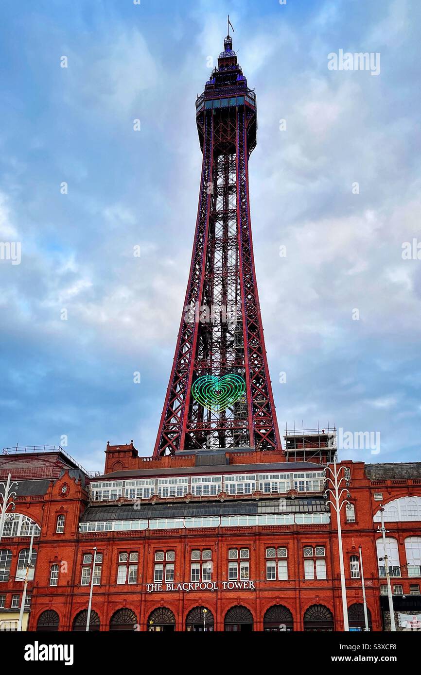 Blackpool Tower. Stockfoto