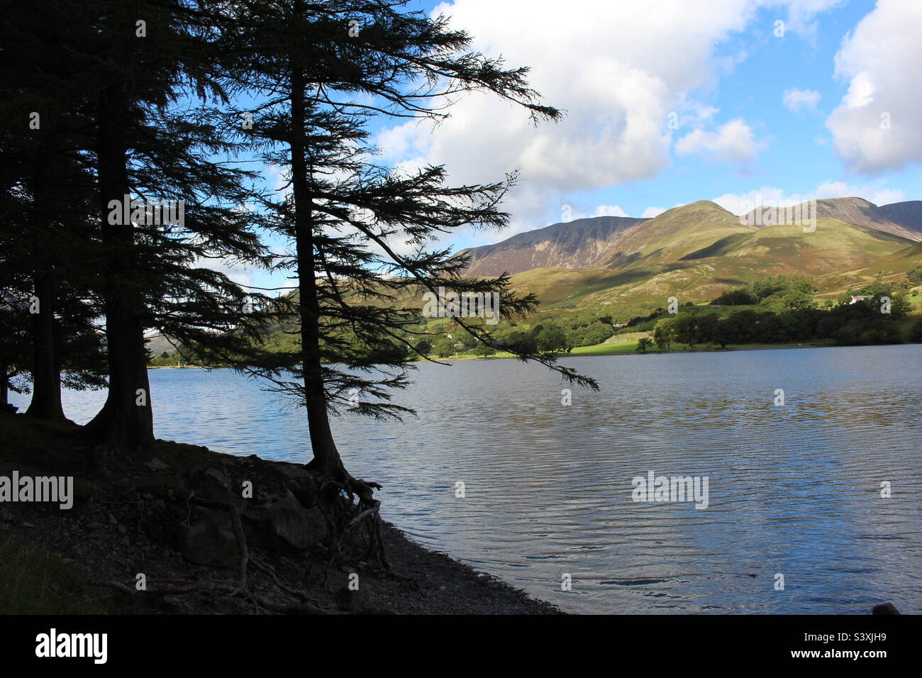 Buttermere-See Stockfoto