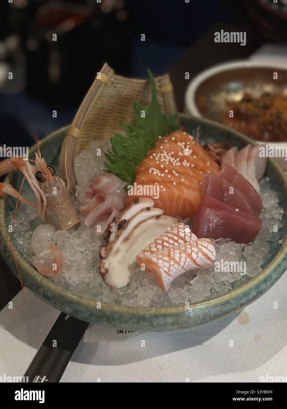 Sashimi Fresko Stockfoto