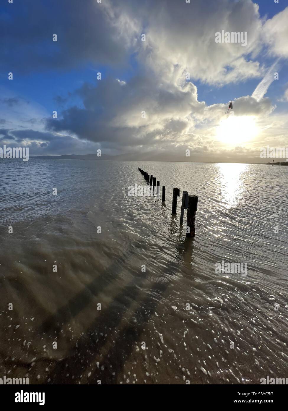 Am frühen Morgen Stockfoto