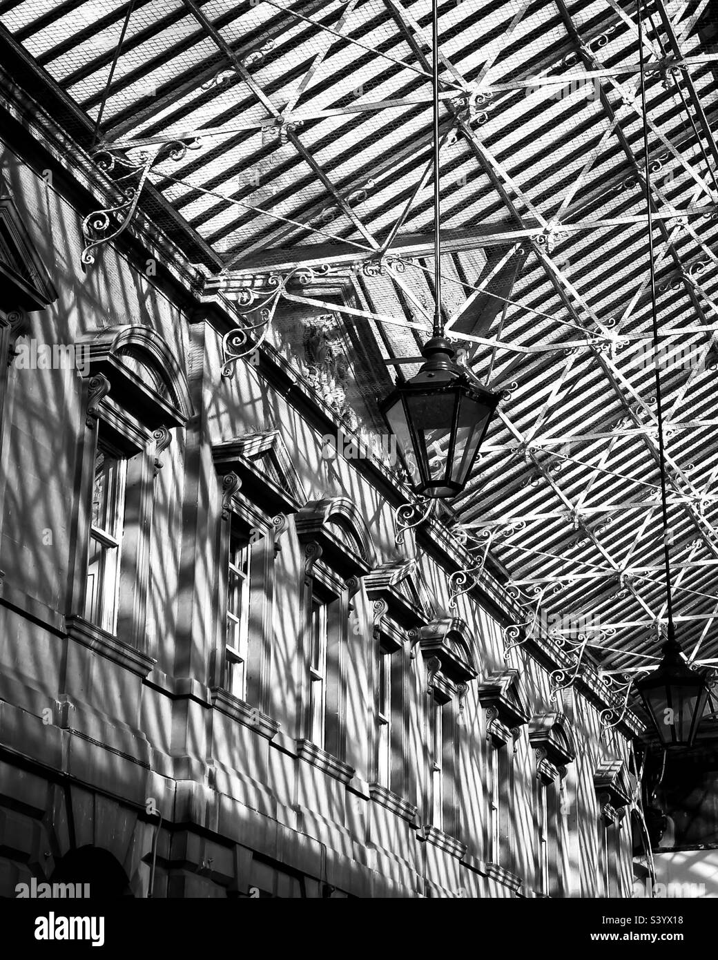 Licht und Schatten Stockfoto