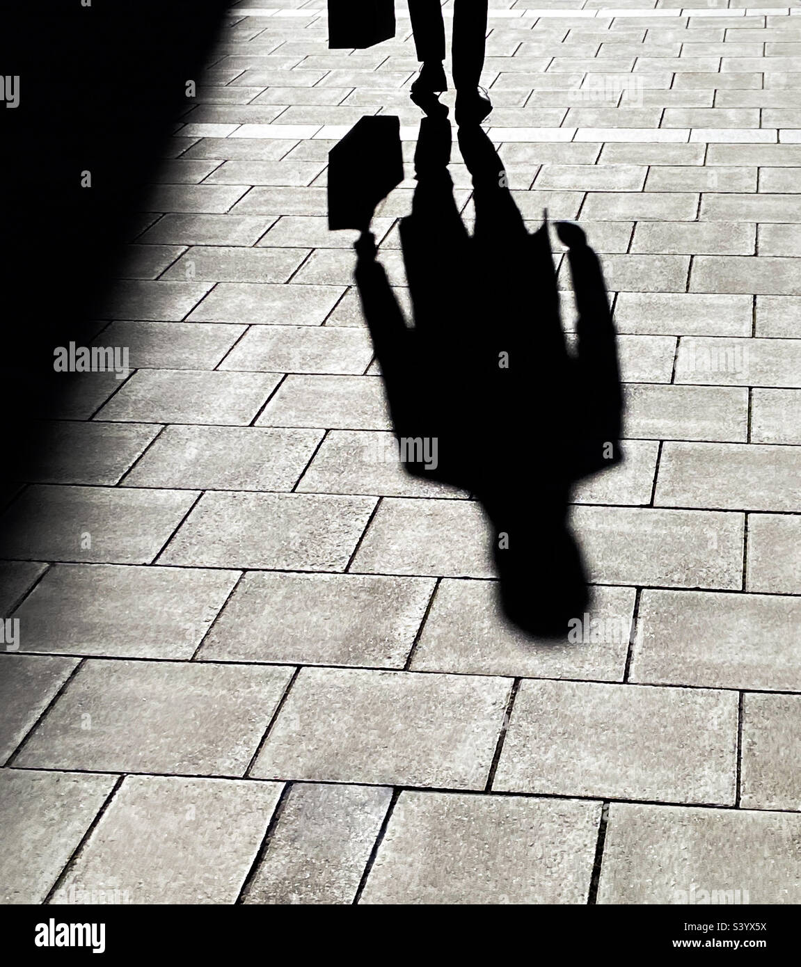 Vorbei an - Smartphone-aufgenommenes Stockfoto