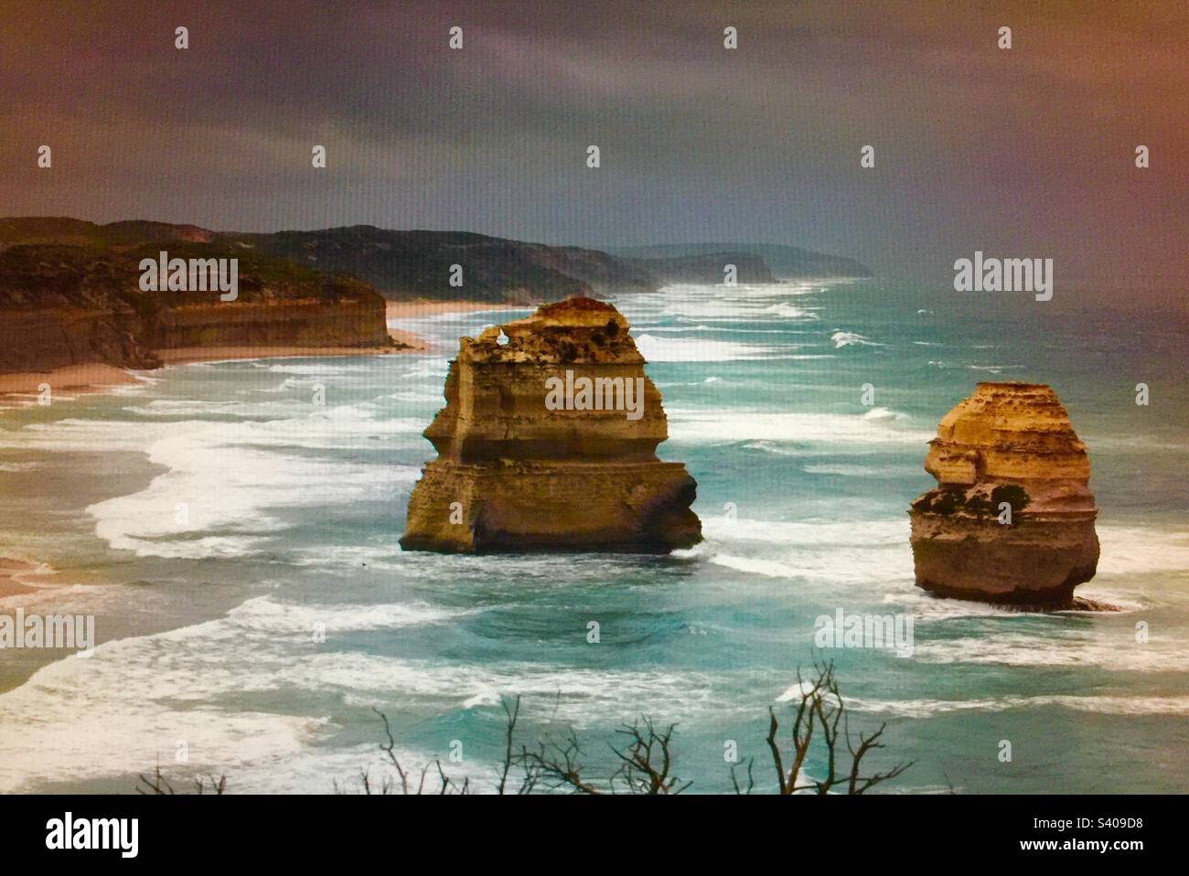 Bilder aus Australien, zwölf Apostel, Tasmanische See Stockfoto