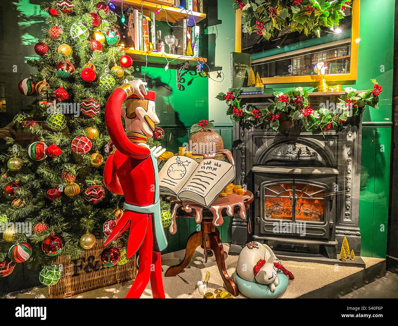 Fortnum & Mason Weihnachten Stockfoto
