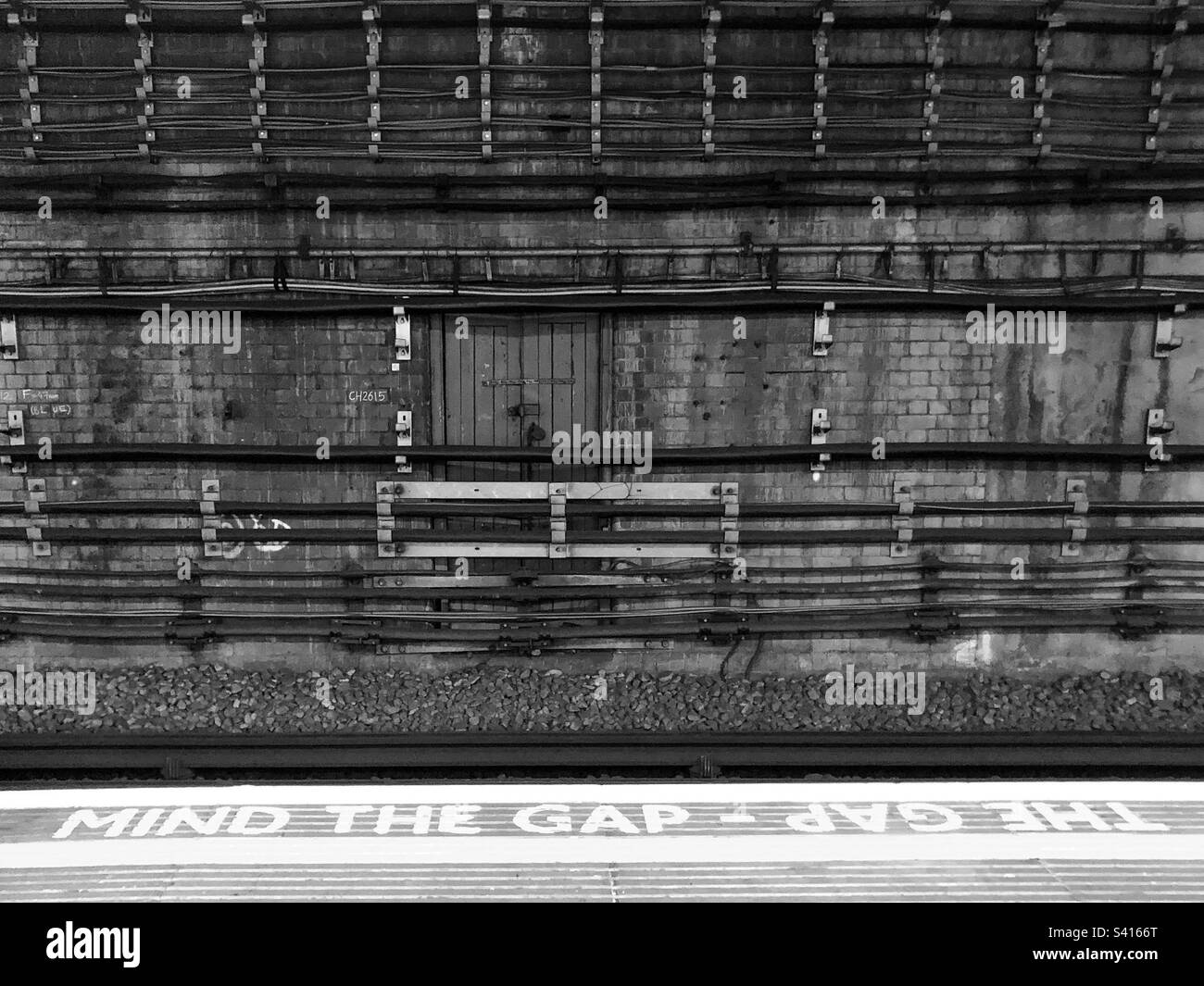London U-Bahn-Plattform an der Paddington Station Stockfoto