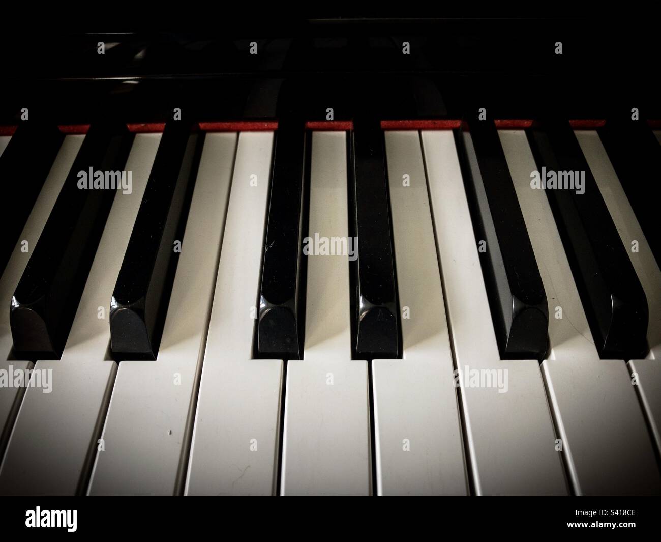 Schwarz / weiß Stockfoto