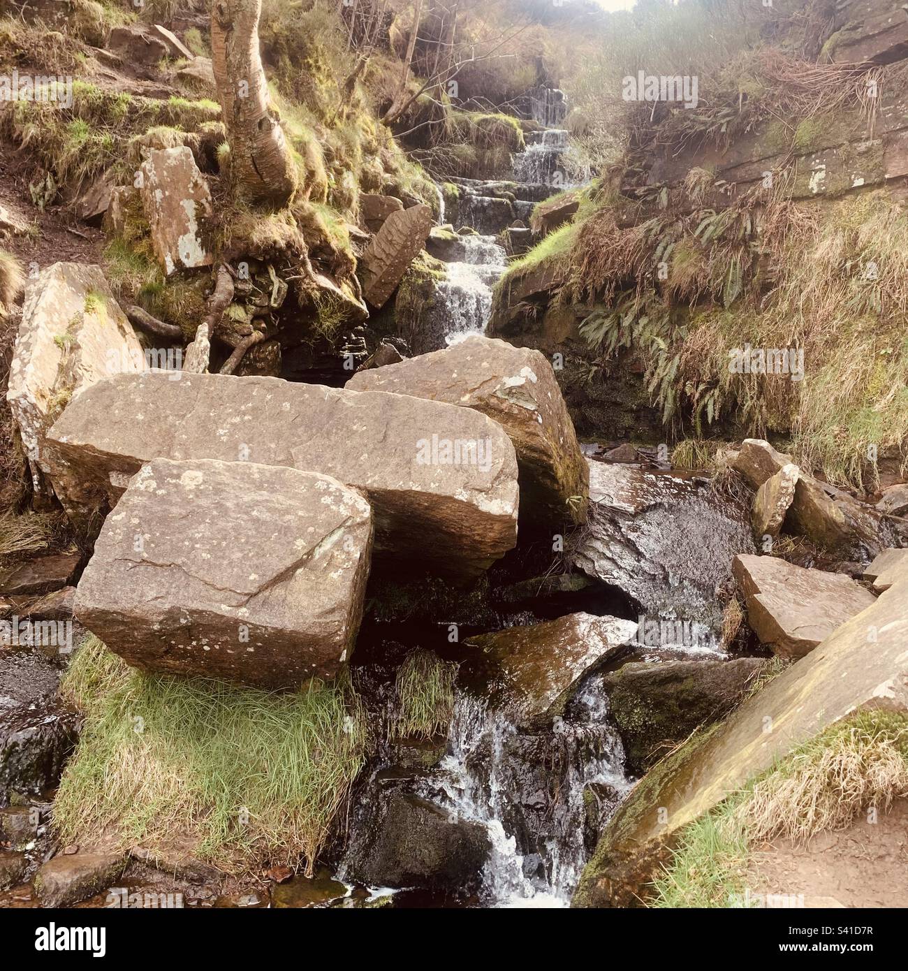 Brontë-Wasserfälle Stockfoto