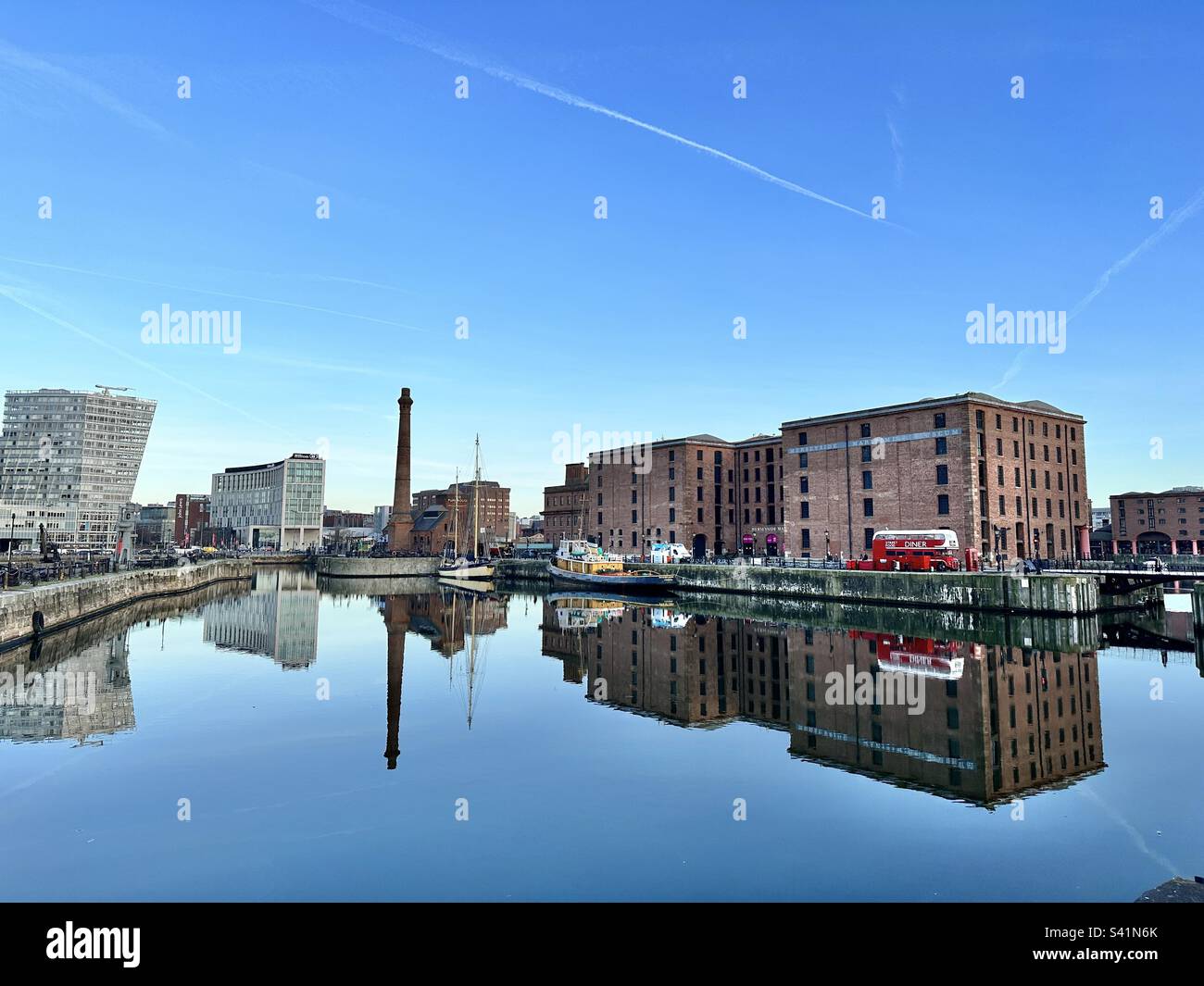 Royal Albert Dock Stockfoto