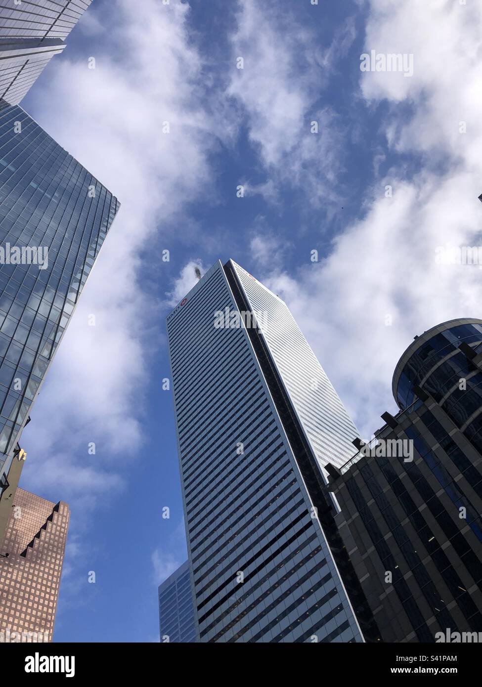 Wolkenkratzer im Zentrum von Toronto, Kanada. Stockfoto