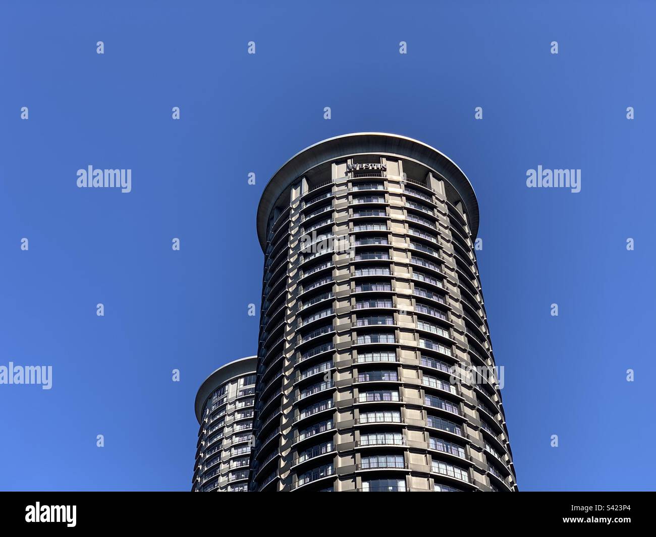 Westin, Seattle, Washington, Usa - Smartphone-aufgenommenes Stockfoto