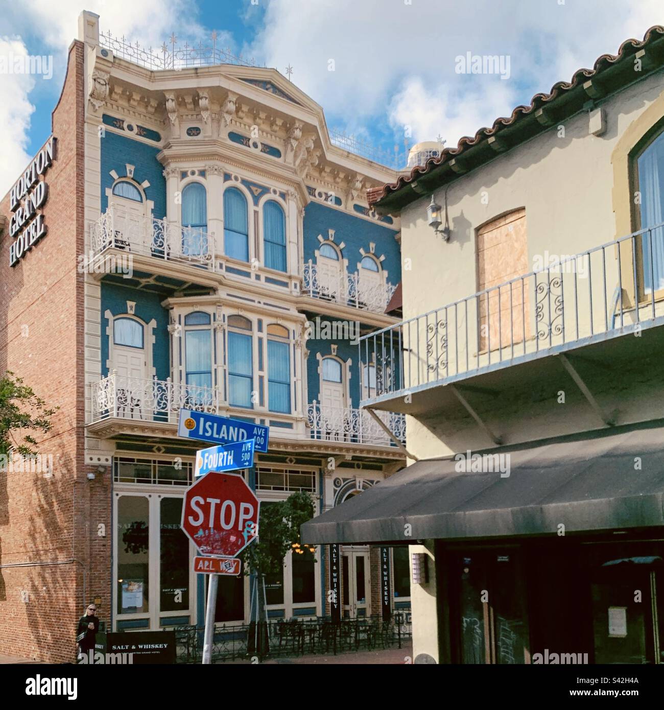 Gaslamp Quarter, San Diego, Kalifornien, Usa Stockfoto