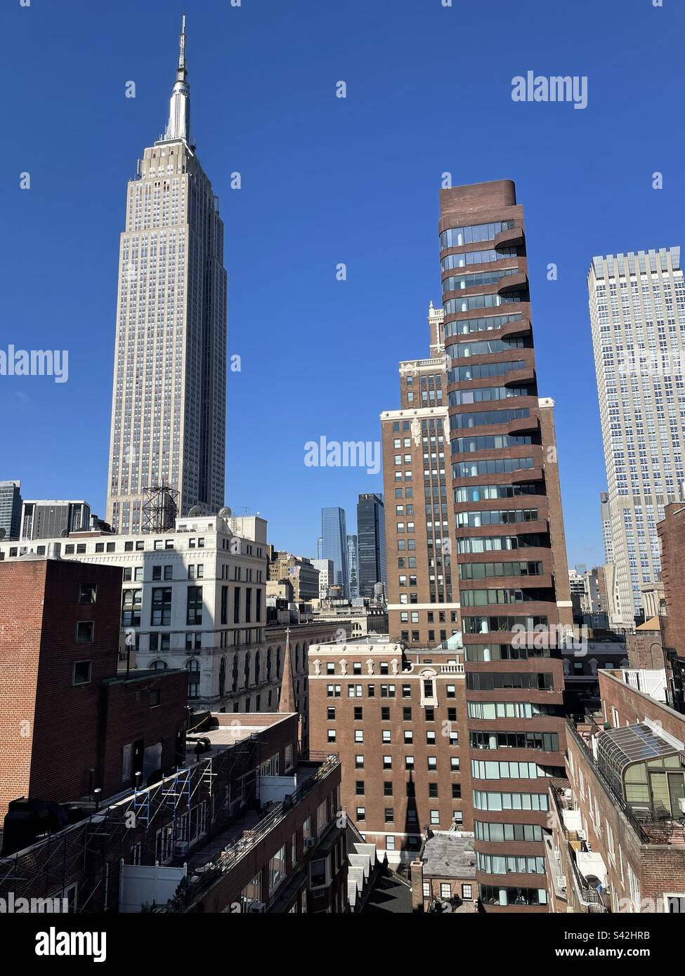 New Yorker Wolkenkratzer Stockfoto
