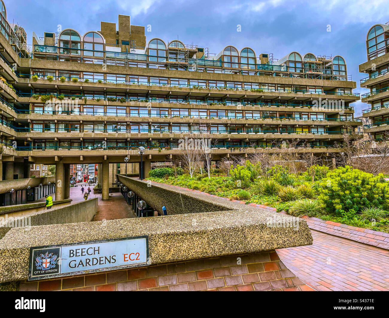 Die Barbican, London Stockfoto