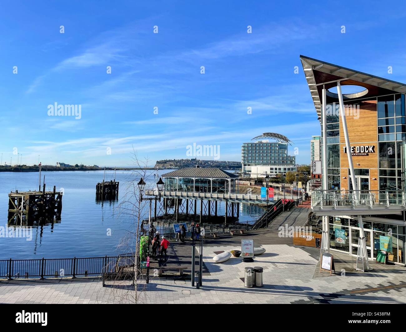 Cardiff Bay Stockfoto