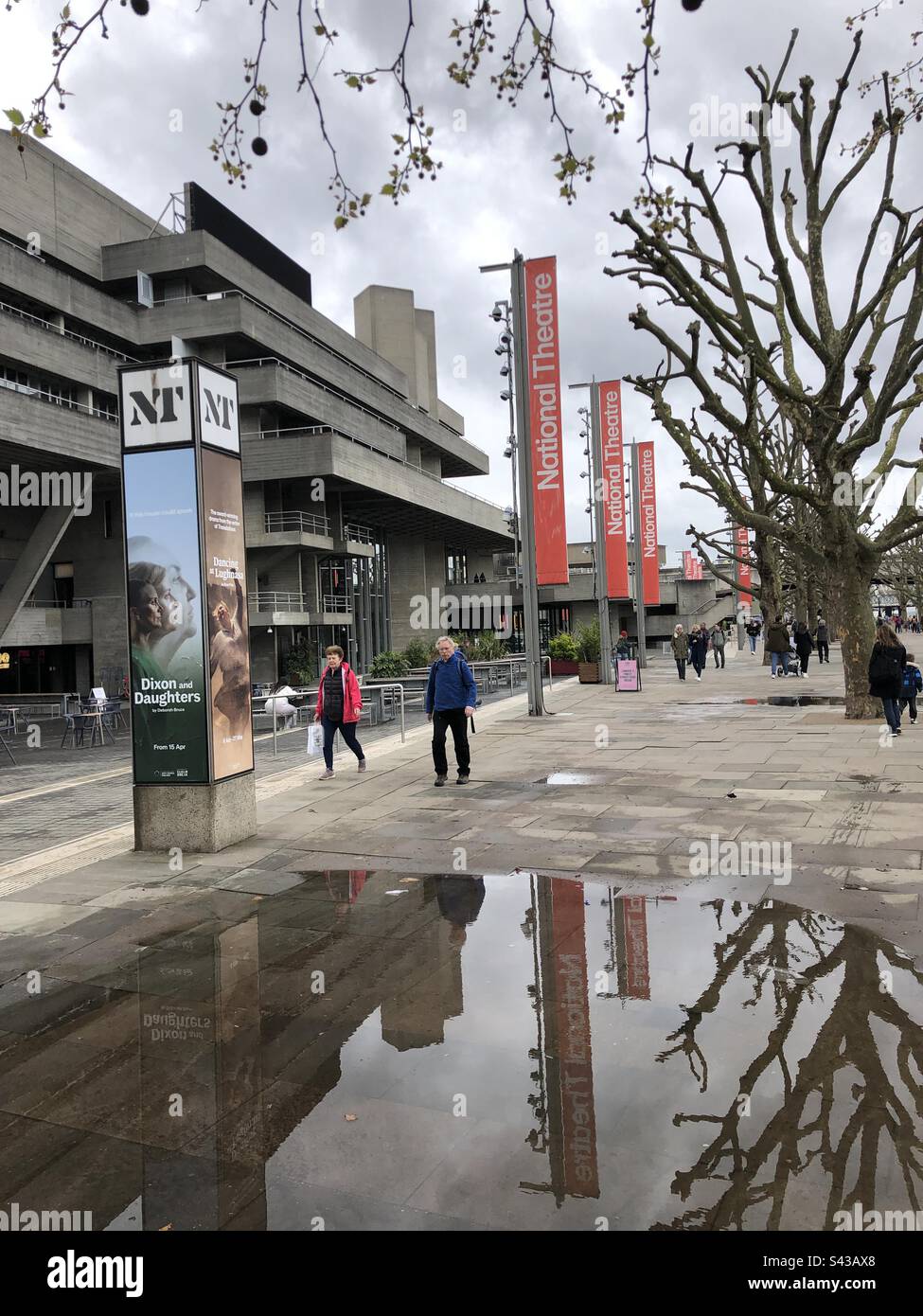 Nationaltheater, Southbank, London Stockfoto