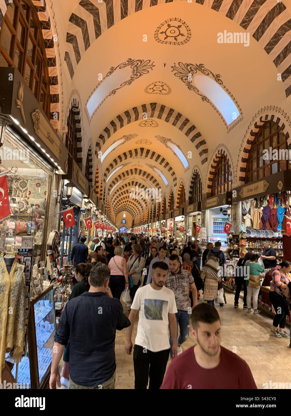 Im Großen Basar, Istanbul, Türkei Stockfoto