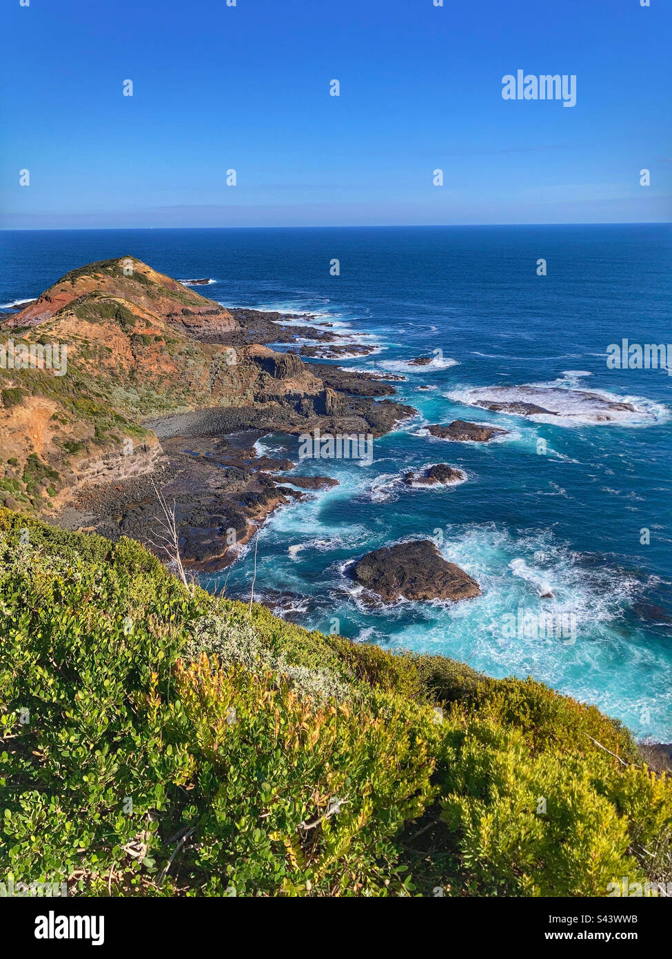 Cape Schanck Victoria Australien Stockfoto