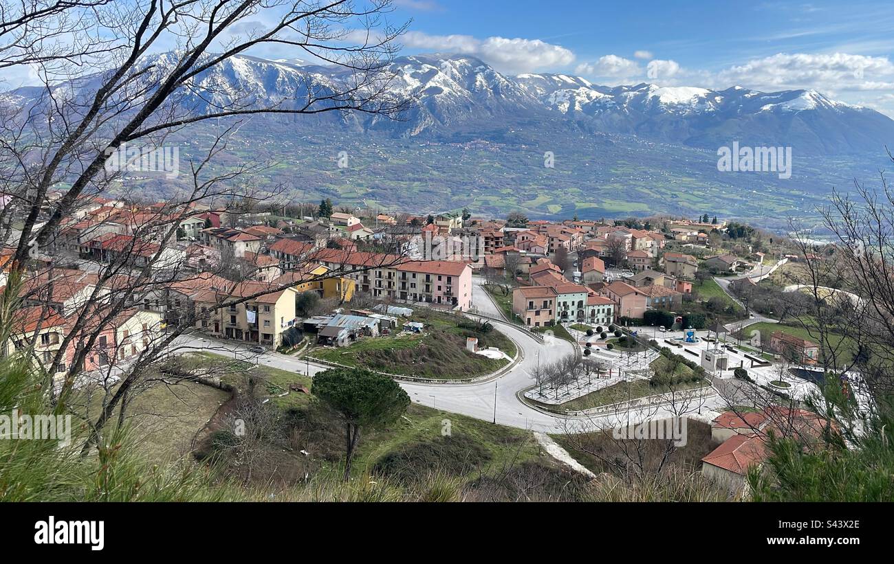 Senerchia, Italien Stockfoto