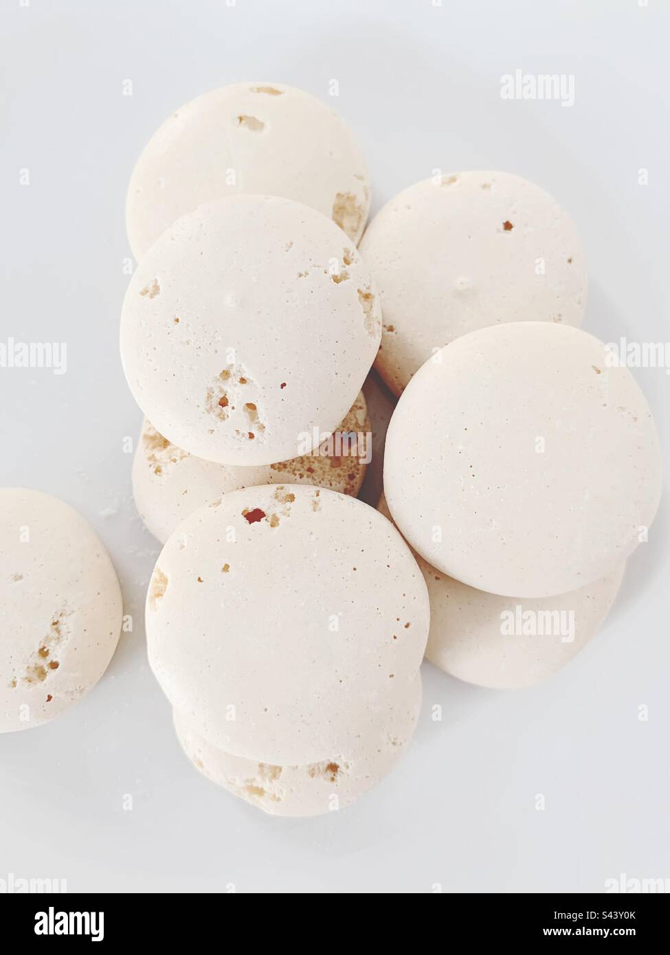 Meringues Stockfoto