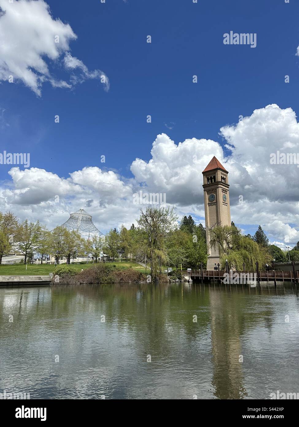 River Front Park, Spokane Wa Frühling 2023 Stockfoto