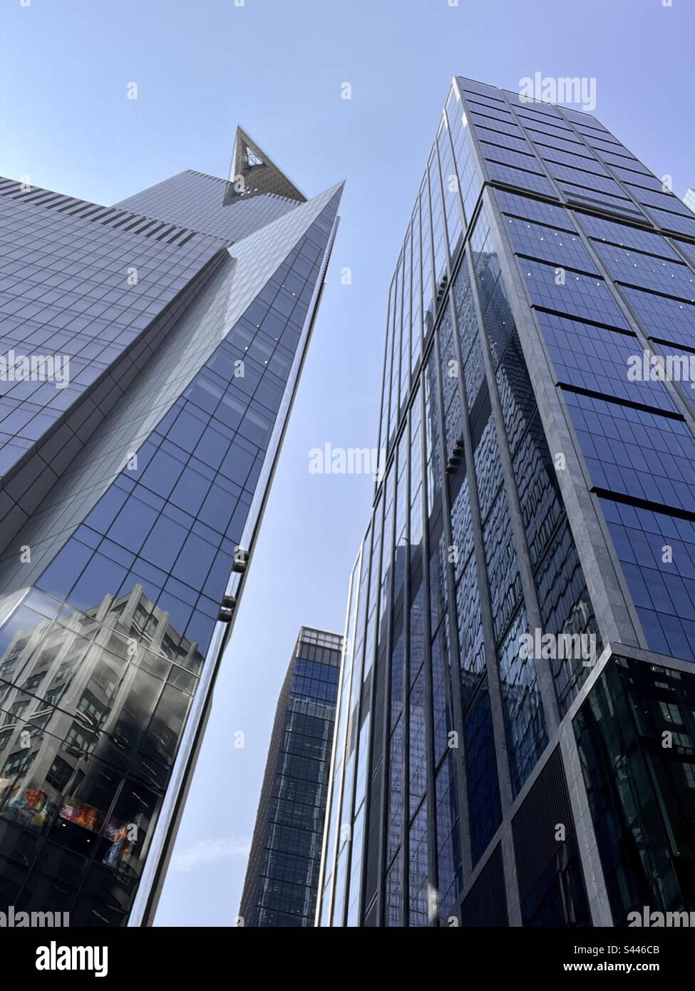 New York Wolkenkratzer Stockfoto