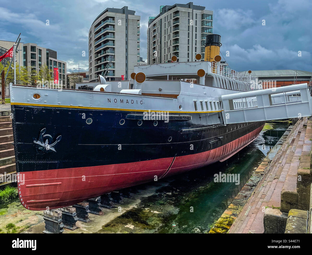 SS Nomadic, Belfast Stockfoto