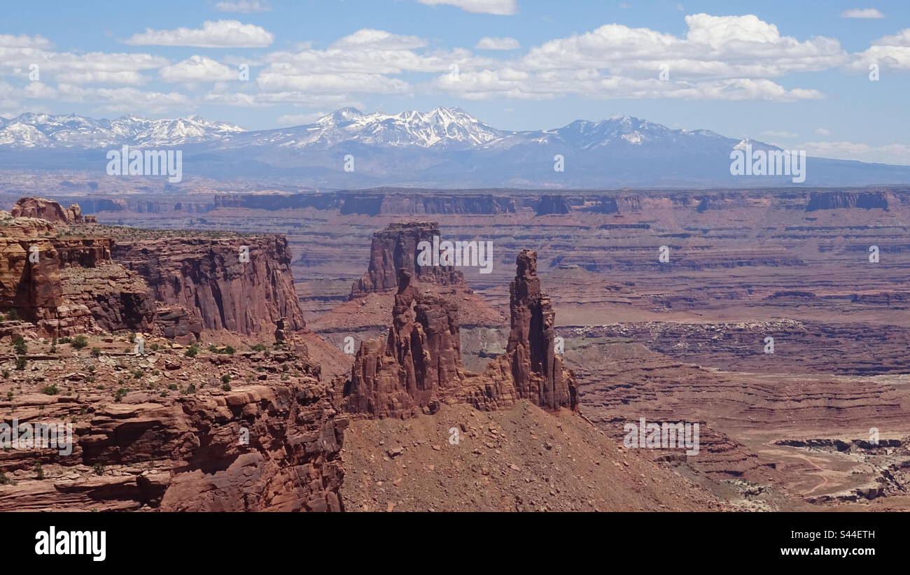 Dieses Bild habe ich von den „canyonlands“ in Utah während einer Reise durch Nordamerika gemacht. Stockfoto